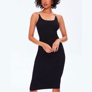 Chain-Strap Little Black Dress ✨